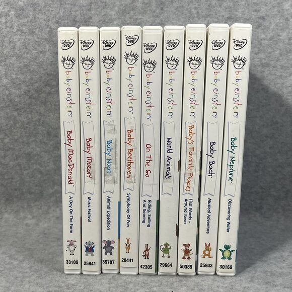 Baby Einstein DVD Disc Lot of 9 Collection Disney Educational - Picture 5 of 15
